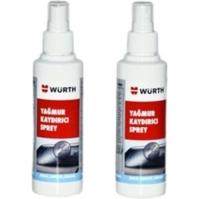 Resim Yağmur Kaydırıcı Sprey Cam Su Itici Kaydırıcı 150 Ml 2 Adet 