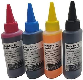 Resim For Canon Pixma MX410 Kartuş Dolum Mürekkebi Takım 4x100ML 4 Renk Set Mürekkep Muadil 