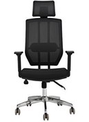 Resim Hunt Mobilya Muna Siyah Kumaş Ofis Yönetici Koltuğu 