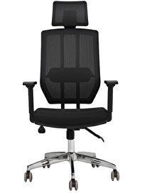 Resim Hunt Mobilya Muna Siyah Kumaş Ofis Yönetici Koltuğu 