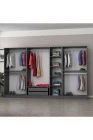 Resim Minar Kale 210cm 7 Bolme 2 Cek Gıyınme Dlp Antr 