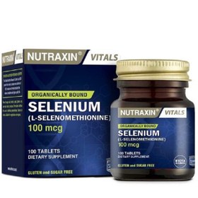 Resim Nutraxin Selenium 100 mcg 100 Tablet 