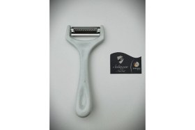 Resim Feyza Design Parlak Simli Jülyen Doğrayıcı, Mutfakta Şıklık ve Pratiklik 