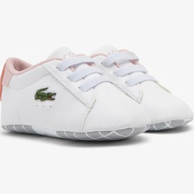 Resim Lacoste Carnaby Set Bebek Beyaz Spor Ayakkabı 