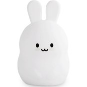 Resim Yaozixia Tavşan Silikon Işık Pat Gece Lambası Usb Şarj Edilebilir Işık Çocuk Hediyesi Diğer 