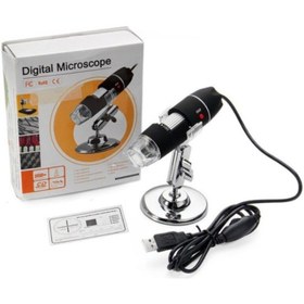 Resim MBL 2MP 1600X Dijital Usb Mikroskop Zoomlu (8 Ledli-Metal Standlı) 