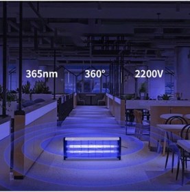 Resim Elektrikli Uv Sivrisinek Öldürücü Lamba Çok Renkli 