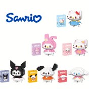 Resim 6 adet Sanrio Kuromi My Melody Pompompurin Yapay Yeşim Cinnamoroll Temalı Bina Bloklar - Zarif Çizgi Film-Temaslı Mini Tuğlalar. DIY yöntemiyle oluçak kombinasyonda, el işi ürün malzemeleri, Oda Dekoru veya Hediye olacak Doığum Güni Sohbetler Partisi Modeller Hayvan Montajı, Şenlikli Maç İhtiyacatlaari, Ýaraýy Model Toplamasyňy, Ýazgyly Karikatura Tugmalary Anime Themasynky Blocks, Hellou Kititi Mowzuksyzykysyna Degişken Bolan Designs 