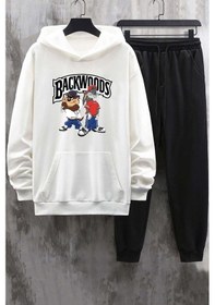 Resim Backwoods Eşofman Takımı Beyaz 