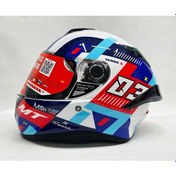 Resim Mt Targo S Sergio Garcia D7 Şeffaf Vizörlü Çok Renkli 