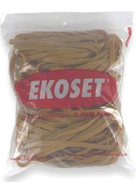 Resim Ekoset 300 Adet 12 CM Kalın Paket Lastiği 120 x 5 MM 