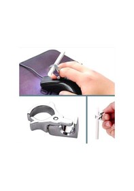 Resim Omeniv Gümüş Renk Metal Tiryaki Sigara Yüzüğü 47261647 