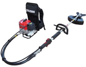 Resim Mikawa BP260 Kawasaki TJ53E 3 Hp Benzinli Sırt Tırpan (Misina Hediyeli) 