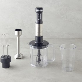 Resim English Home Mbs 3010 4 Bıçaklı Mini Blender Seti 1500w Siyah-Krom 