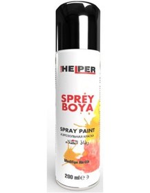 Resim Helper Helper Sprey Boya Ral-9005 Parlak Sıyah 300 Ml 9005 Siyah Parlak 