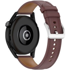 Resim Sones Huawei Watch Gt3 46mm/gt2 46mm/samsung Galaxy Uyumlu Watch3 45mm 22mm Hakiki Deri Watch Kordon 
