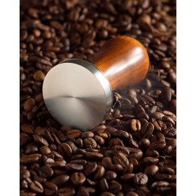 Resim Caffe Rino Barista Ahşap Saplı Tamper 