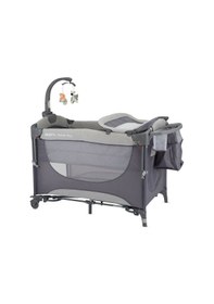 Resim Denver Plus Anne Yanı Oyun Parkı 63x105 Cm Açık Gri 
