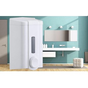 Resim Vialli S4 Sıvı Sabun Dispenseri Aparatı Beyaz 1000 Ml 