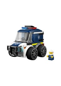 Resim LEGO® City Araçlar – Polis Kamyonu 60481 - 5 Yaş Üzeri Çocuklar için Polis Memuru Minifigürü İçeren Oyuncak Yapım Seti (71 Parça) 