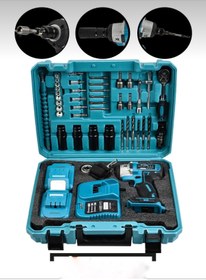 Resim SCHUTZENGER 598vf Akülü Somun Bijon Sökme Takma Sıkma Matkap Kömürsüz Akülü Vidalama Mandren Cırcırlı 