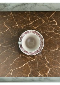 Resim Şık Ve Modern Fincan Seti Ahşap 