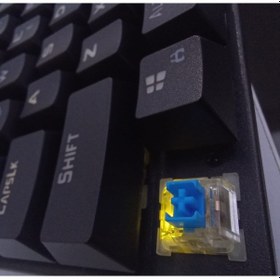 Resim Raynox K100 Mekanik Rgb LED Işıklı Oyuncu Klavye 