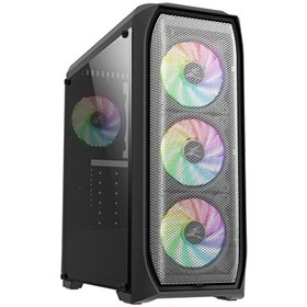 Resim Zalman N5 MF 600 W 4 x RGB LED Fan USB 3.0 ATX Mid-Tower Gaming Bilgisayar Kasası 
