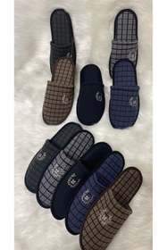 Resim ULUSEN 5'li Erkek Ev Terliği-misafir Terliği-çeyiz Bohça Terliği-damat Terliği-balkon Terliği 