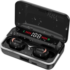 Resim EC Shop Teknoloji World E10 Mi Pods Kablosuz Kulaklık | Suya Da Lı Powebankli Bluetooth 5.1 Rbg Işıklı Oyuncu E10 