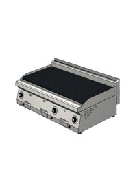 Resim Karacasan Enüstriyel 120 Cm 700 Seri Set Üstü Doğalgazlı Sulu Izgara Krcs.eızsdg.1270 