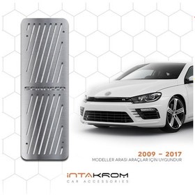 Resim intakrom Volkswagen Scirocco Krom Ayak Dinlendirme Pedalı - 2009 - 2017 