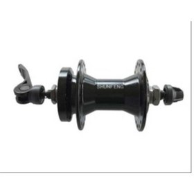 Resim Göbek Ön 32 Delik Mtb Siyah Disk Uyumlu + Qr Shunfeng 