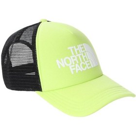 Resim The North Face Logo Trucker Unisex Şapka - Nf0A3Fm3Hdd-Yeşil-Standart 