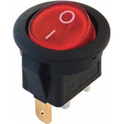 Resim Powermaster Ic-131a 3 Pin Yuvarlak Işıklı Anahtar 20 Mm-178308 