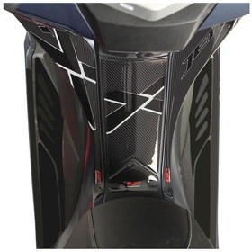 Resim GP Kompozit SYM Jet X 125 2022 Uyumlu Tank Pad Seti Karbon 