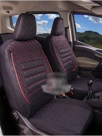 Resim adagarage Tofaş Oto Koltuk Kılıfı Ön Arka Set Şahin Kartal Murat131 Doğan S L X Slx Uyumlu 