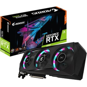 Resim Gigabyte NVIDIA GeForce RTX 3050 Aorus Elite 8G GV-N3050AORUSE-8GD 8 GB GDDR6 128 Bit Ekran Kartı 