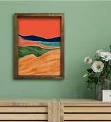 Resim Bk Gift Otel Odası Konseptli Doğal Masif Ahşap Çerçeveli Tablo 30 (551120089) 