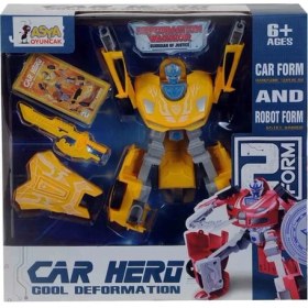 Resim Asya Oyuncak Kutulu Arabaya Dönüşen Robot 