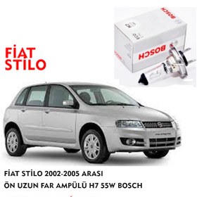 Resim FİAT STİLO 2002-2005 ARASI ÖN KISA FAR AMPÜLÜ H7 55W BOSCH 
