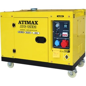 Resim Atimax Adg 12 Es3 Trifaze 10 Kva Dizel Kabinli Marşlı Jeneratör 