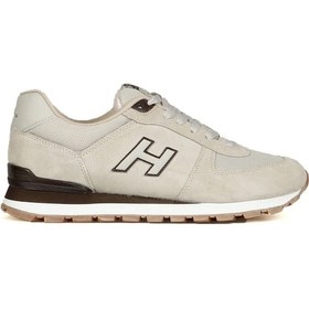 Resim Hammer Jack Hakiki Deri Bej Akel-Kahve Erkek Spor Ayakkabı - 544096978 