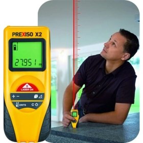 Resim Prexiso X2 Lazer Metre 30 Metre 1 Adet Profesyoneller İçin 