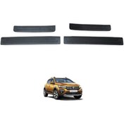 Resim Dacia Sandero 2021-uyumlu Yedek Parça Kapı Eşiği 4 Parça 