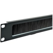 Resim 19" 1U Fırçalı Organizer 