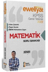 Resim İsem Yayınları SÜPER FİYAT - İsem 2022 KPSS Matematik Evveliyat Soru Bankası Video Çözümlü - Kenan Osmanoğlu İsem Y 