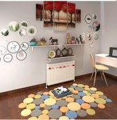 Resim Kenzlife Petek Üstü Raf Dresuar Golden Boy Cvz 090 24 Üçlü Kitaplık Duvar Rafı 090 Cm Uzunluk Beyaz 