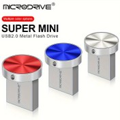 Resim Yeni tasarım Mini Metal Düğme Hafıza Kartı Yüksek Hızlı USB Flash Sürücü 4GB 8GB 16GB 32GB 64GB 128GB Kalem Sürücü Kırmızı Mavi Gümüş Pendrive Gümüş Harici Depolama 
