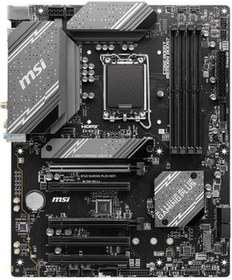 Resim Msı B760 Gamıng Plus Wıfı Ddr5 6800mhz 1xhdmı 1xdp 2xm.2 Usb 3.2 Atx 1700p 13. Ve 12.nesil Işlemci 